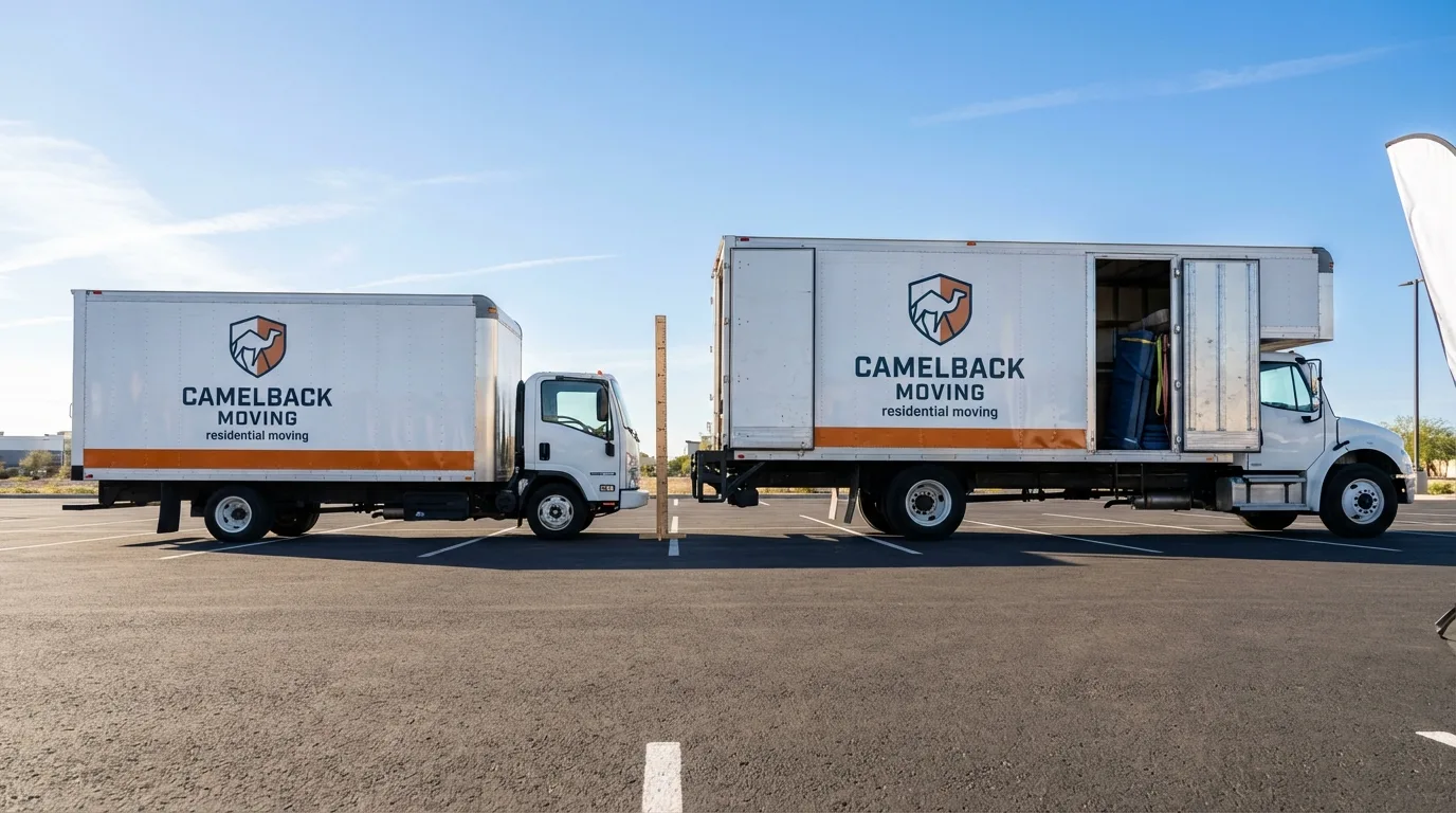 Moving truck size capacity guide in Haynesville